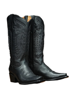 Women's Classic Black Medium Square Toe TML201377