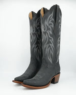 LADIES BLACK SNIP TOE TALL SHAFT H381 LOS ALTOS 3815005 - Colt Boots and Western Wear