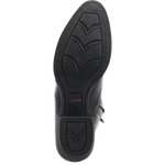 Black Fletcher Zipper R Medium Round Toe Boots 62070 Laredo - Colt Boots and Western Wear