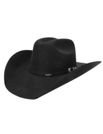 6X Black Maverick Felt Cowboy Hat White Diamond 631 - Colt Boots and Western Wear