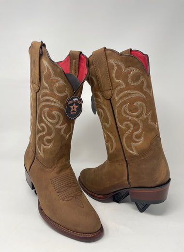 Brown Oval Womens Los Altos Boots - Colt Boots and Western Wear
