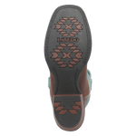 Women's Brown/Turquoise Sable ROM Toe 20007 Laredo - Colt Boots and Western Wear