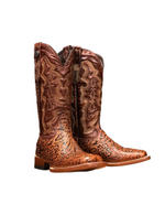 Women's Classic Cognac Hand Tooled TML201760 Tanner Mark