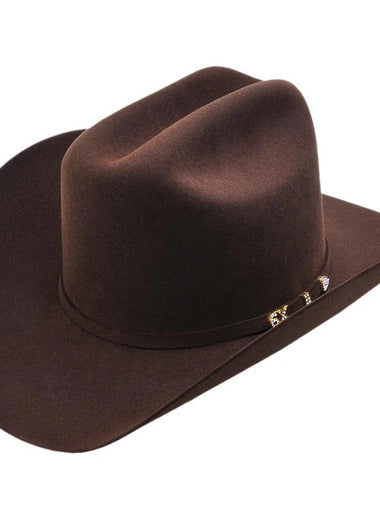Serratelli Brown 6X Felt Cowboy Hat - Colt Boots and Western Wear