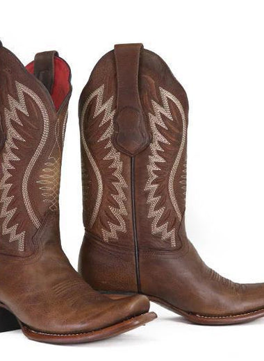 LADIES WALNUT DUBAI TOE H39N LOS ALTOS 39N9940 - Colt Boots and Western Wear