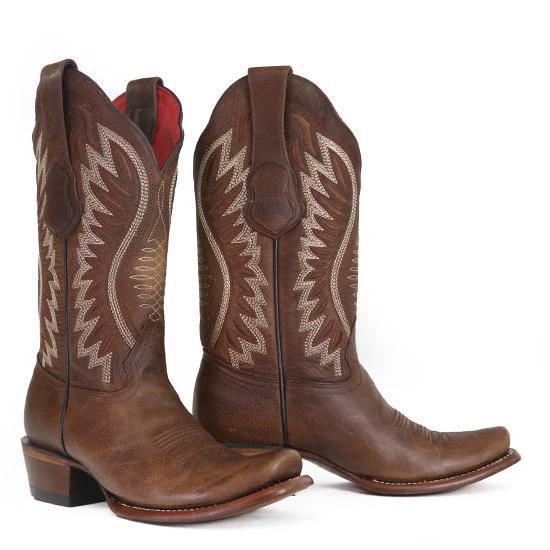 LADIES WALNUT DUBAI TOE H39N LOS ALTOS 39N9940 - Colt Boots and Western Wear