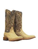 Midland Caiman Belly Print Square Toe TM207005 Tanner Mark - Colt Boots and Western Wear