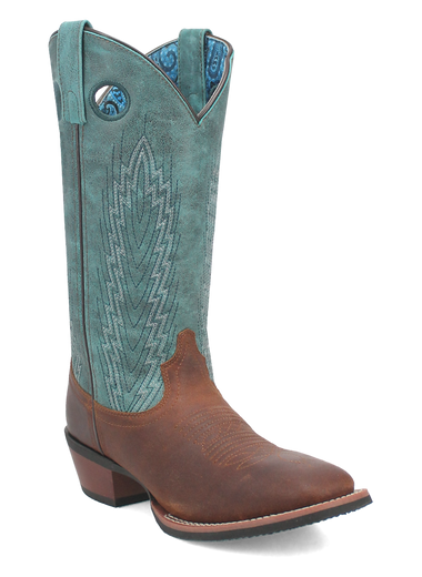 Women's Brown/Turquoise Sable ROM Toe 20007 Laredo - Colt Boots and Western Wear