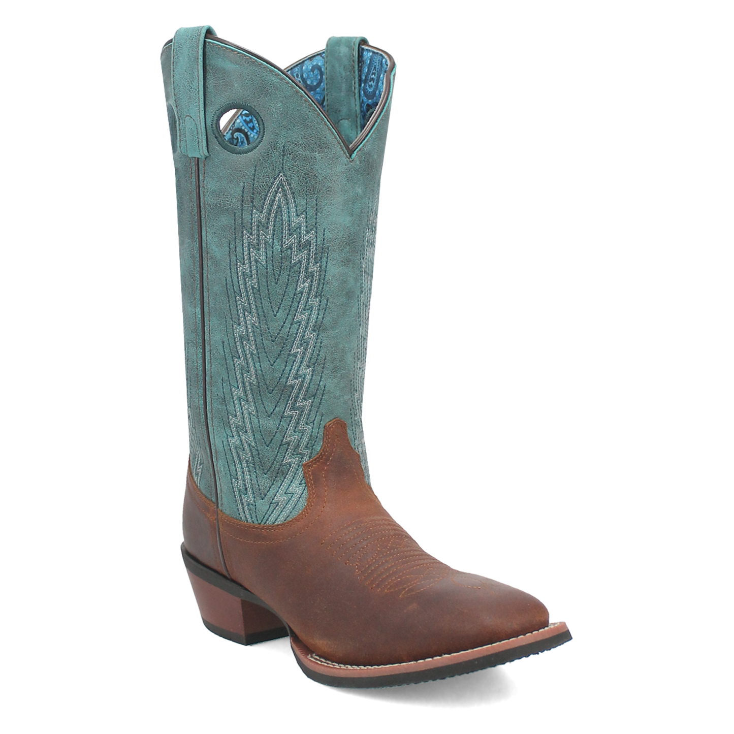 Women's Brown/Turquoise Sable ROM Toe 20007 Laredo - Colt Boots and Western Wear