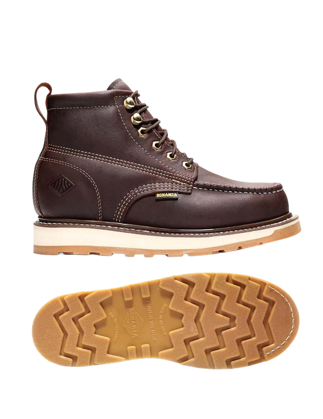 Burgundy Frontier Dual 6" BA612/BAT612 Bonanza - Colt Boots and Western Wear