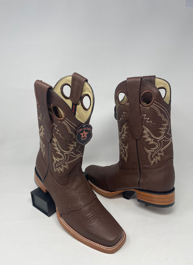 Brown Grisly Rodeo Square Toe Los Altos Boots - Colt Boots and Western Wear