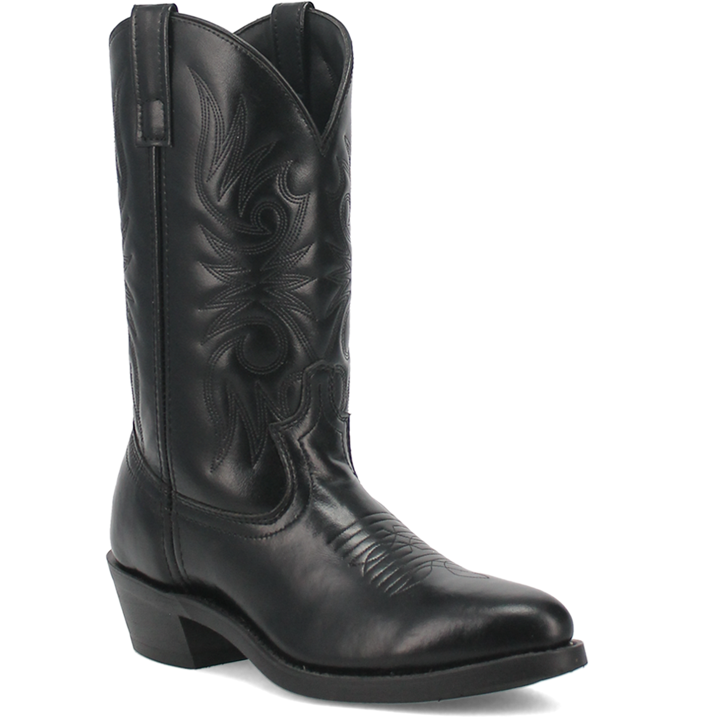 Dan Post Black Paris R Medium Toe 4240 - Colt Boots and Western Wear