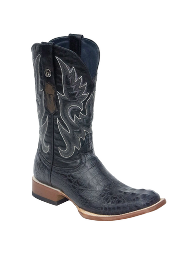 Black Caiman Hornback Print TM201702 Tanner Mark - Colt Boots and Western Wear