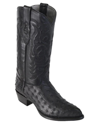 GENUINE BLACK OSTRICH H99 JTOE LOS ALTOS 990305 - Colt Boots and Western Wear