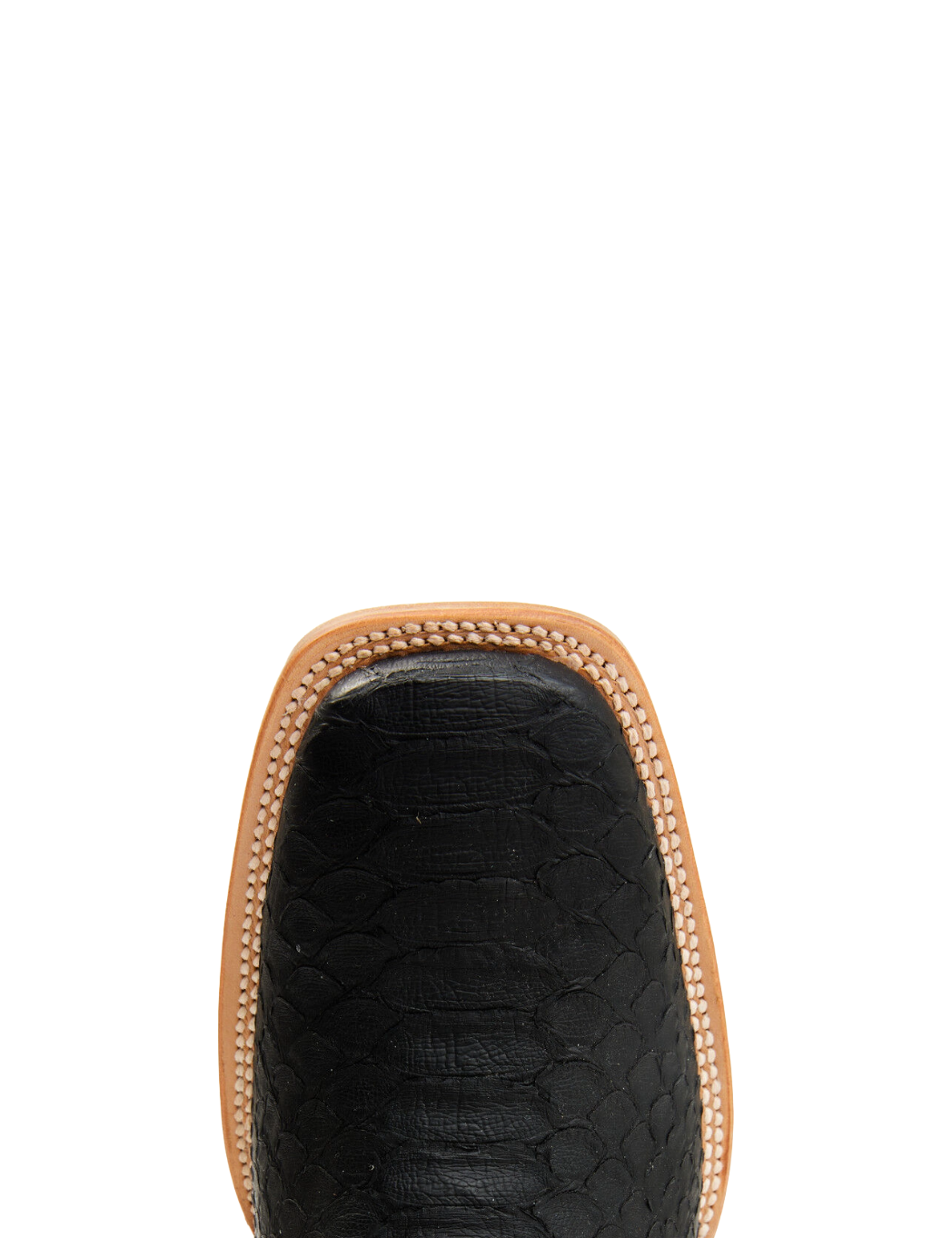 Genuine Python Matte Black Wide Square Toe TMX208021 Tanner Mark - Colt Boots and Western Wear
