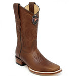 MENS WALNUT WIDE SQUARE TOE H828 LOS ALTOS 8289940 - Colt Boots and Western Wear