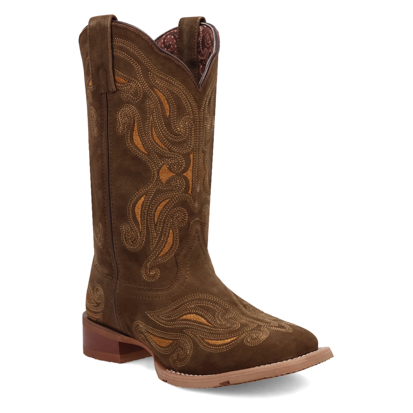 Women's Olive Milie Broad Square Toe Laredo - Colt Boots and Western Wear