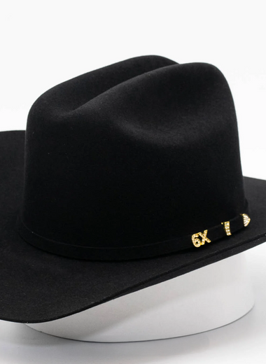Serratelli Black 6x Felt Cowboy Hat - Colt Boots and Western Wear